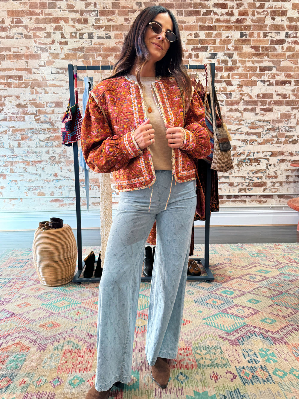Dylan Embroidered Flare | Boteh