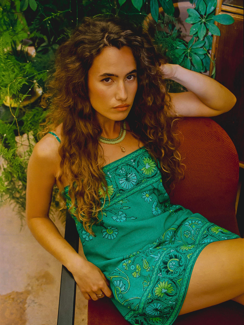 darjeeling mini strappy dress
