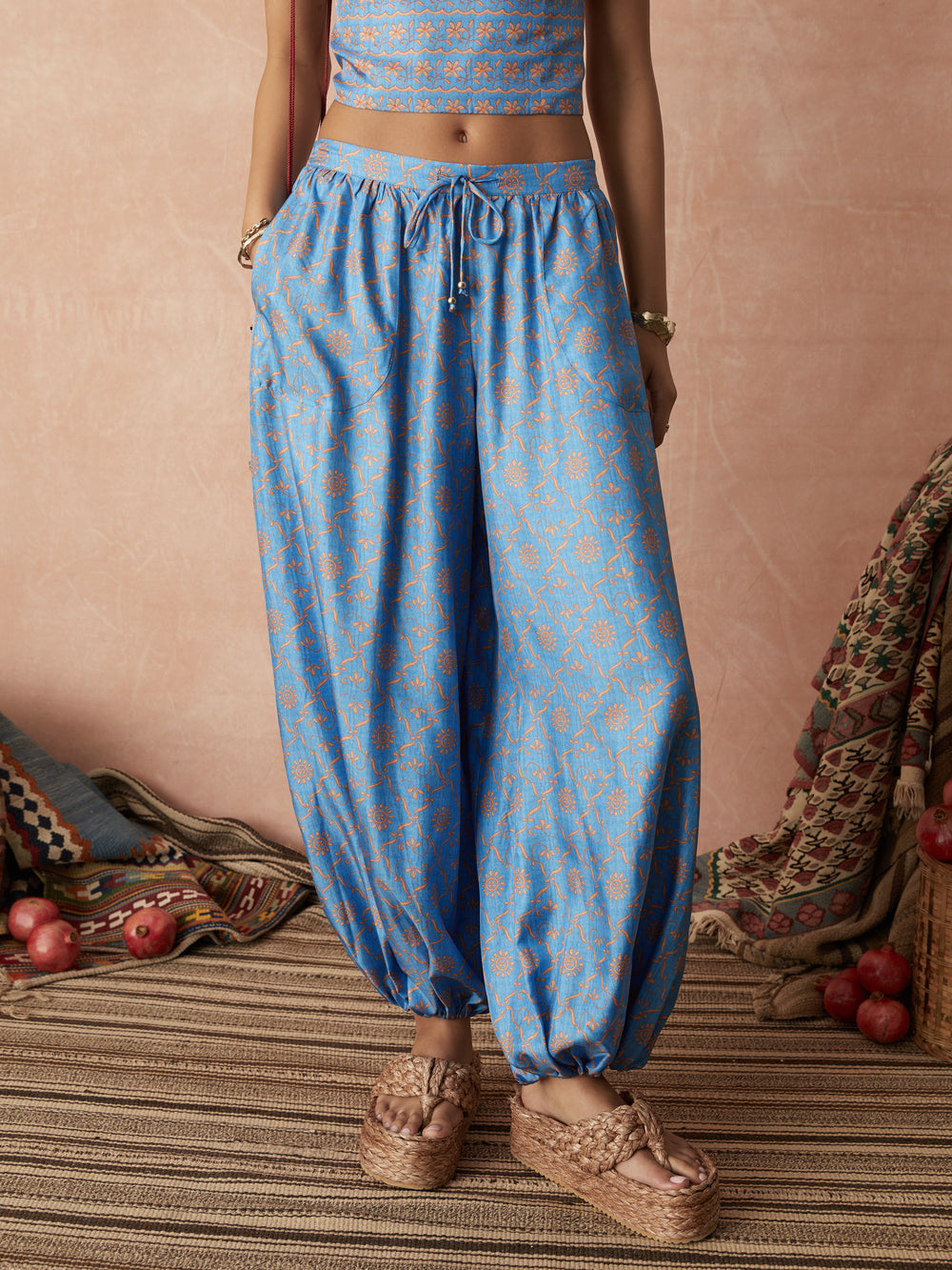 serin silk balloon pant