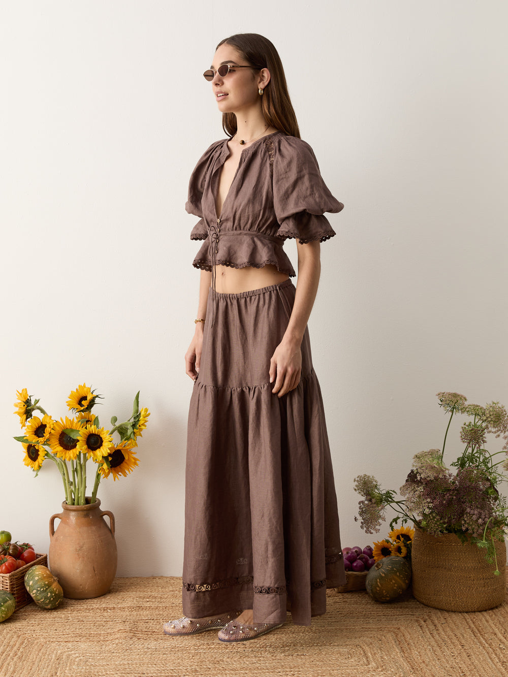 myra maxi skirt | Boteh