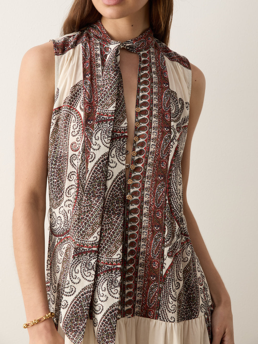 cassia sleeveless maxi dress | Boteh