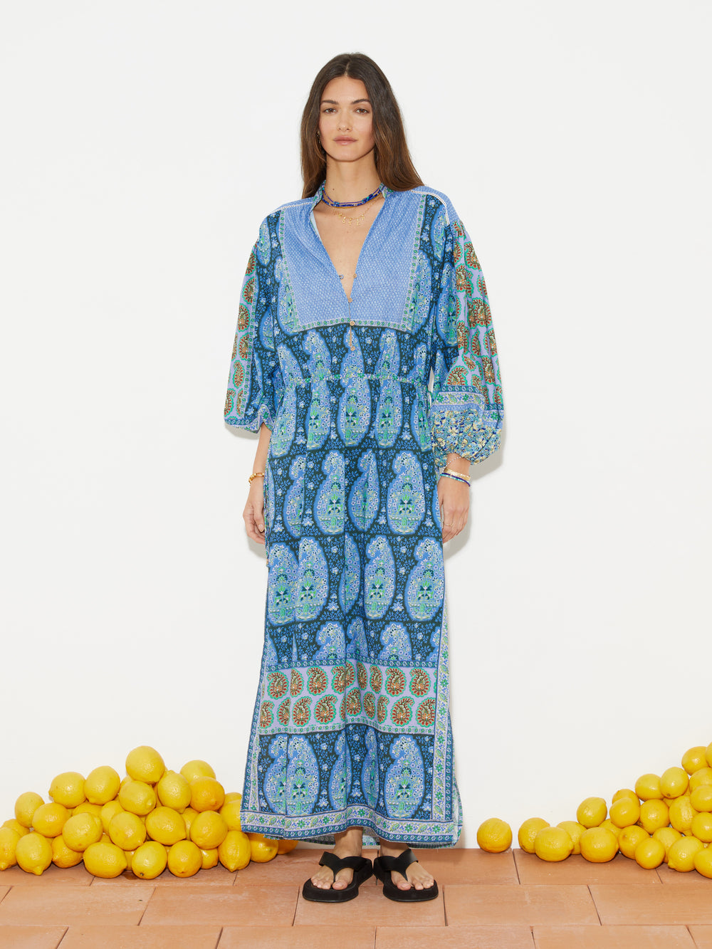 Onda Maxi Smock Dress | Boteh