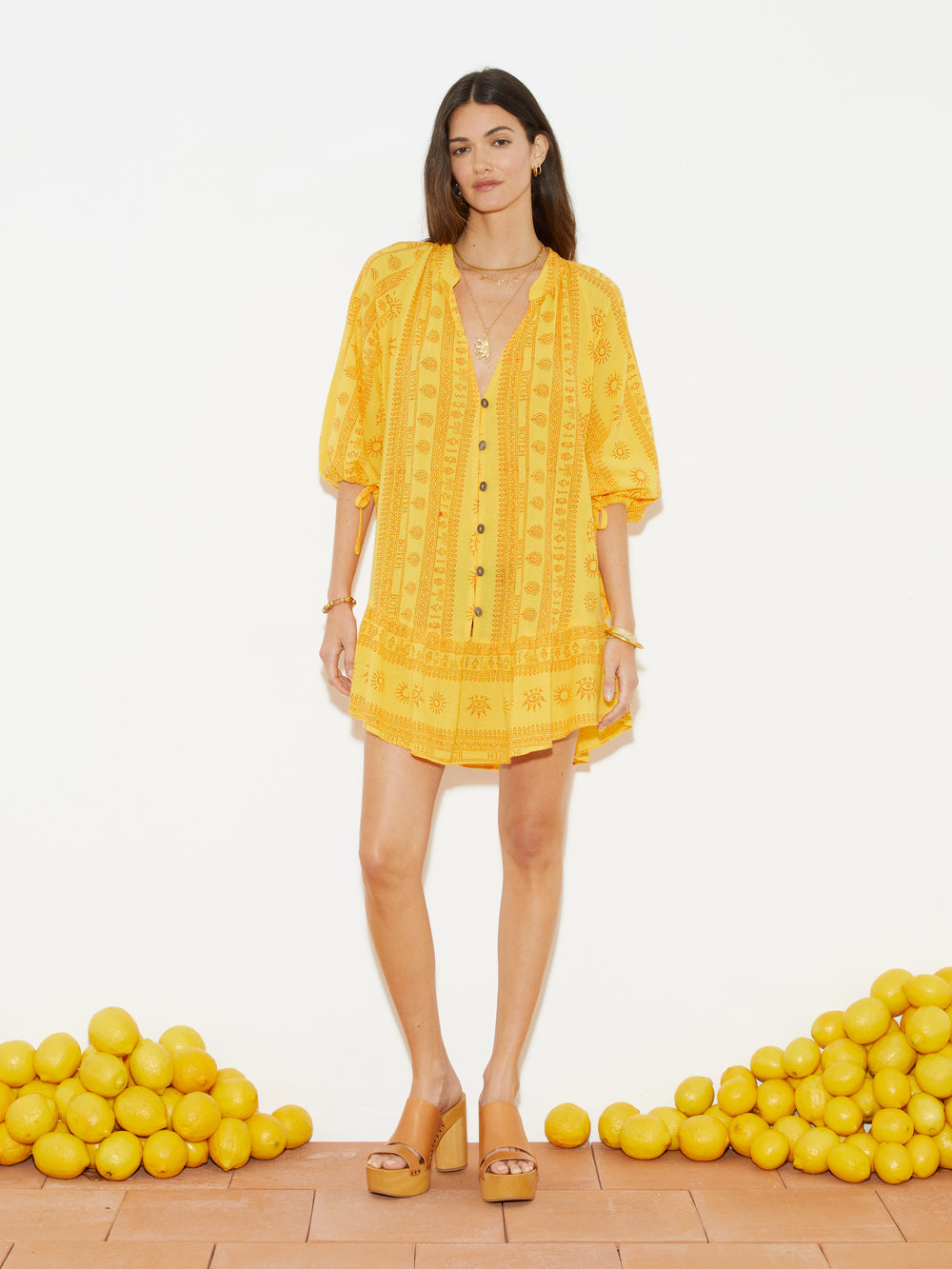 Rhapsody La Ponche Frill Dress
