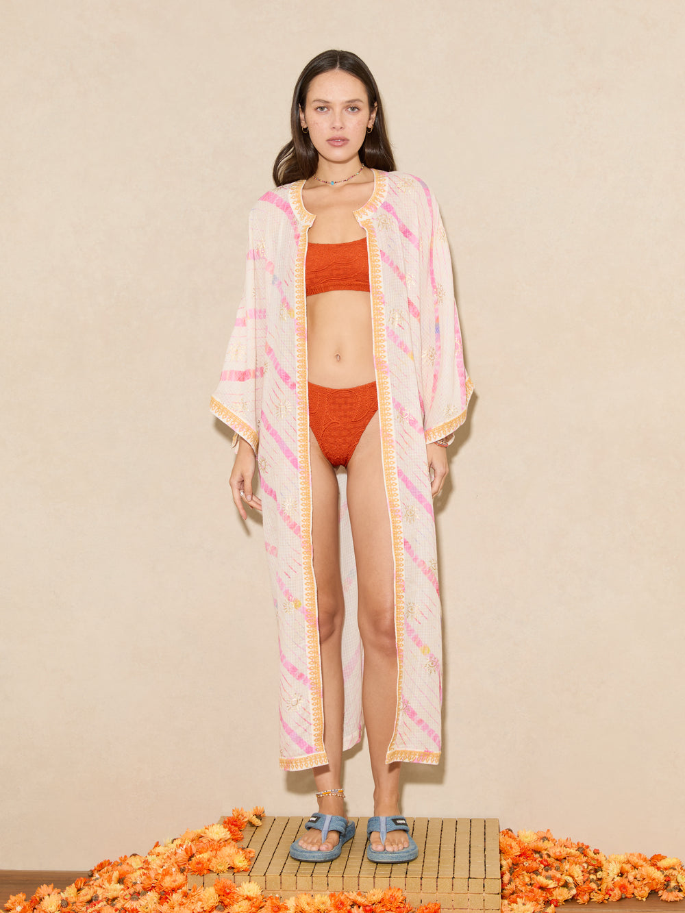 Aurora Sheer Robe | Boteh