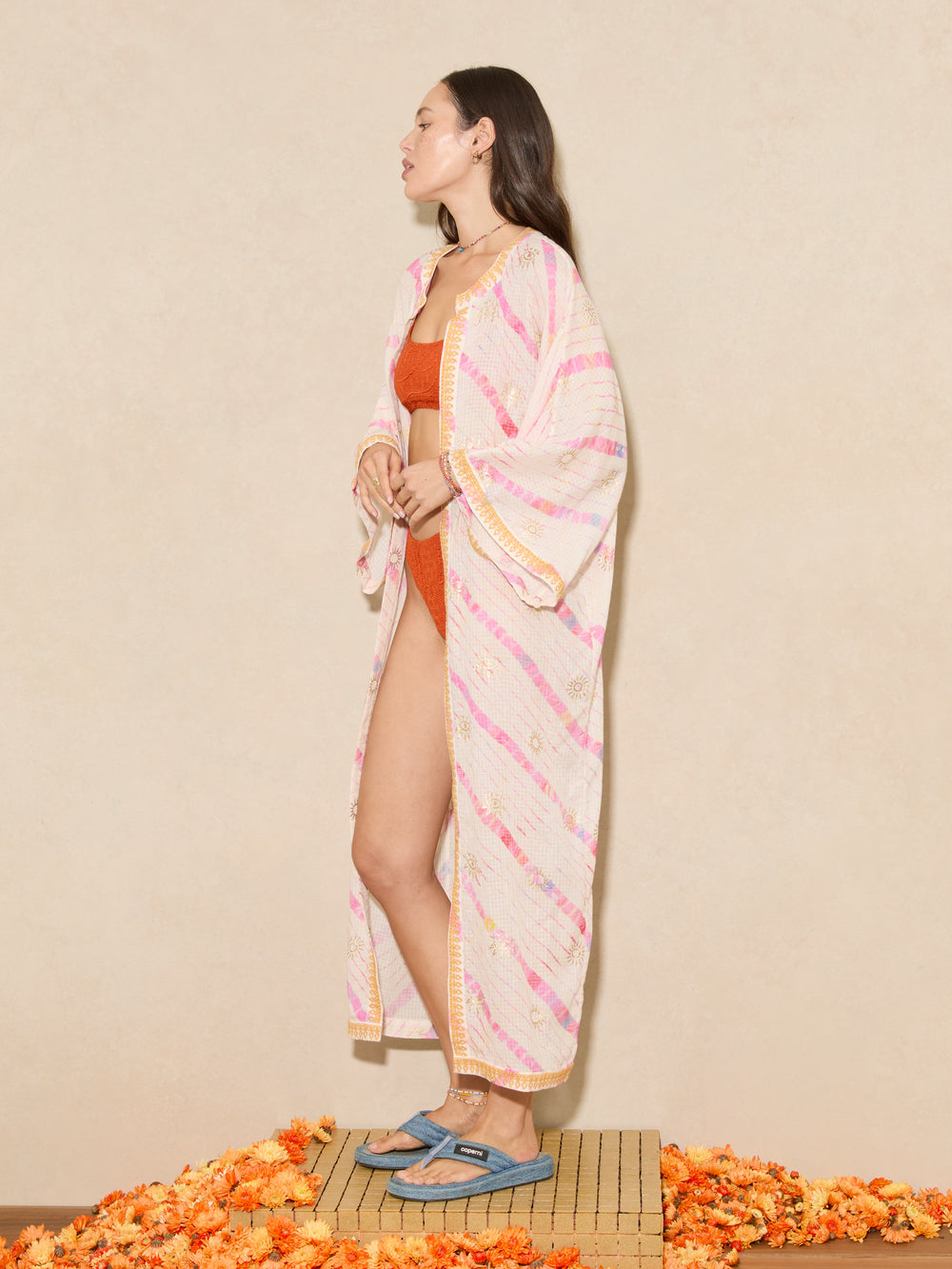 Aurora Sheer Robe | Boteh