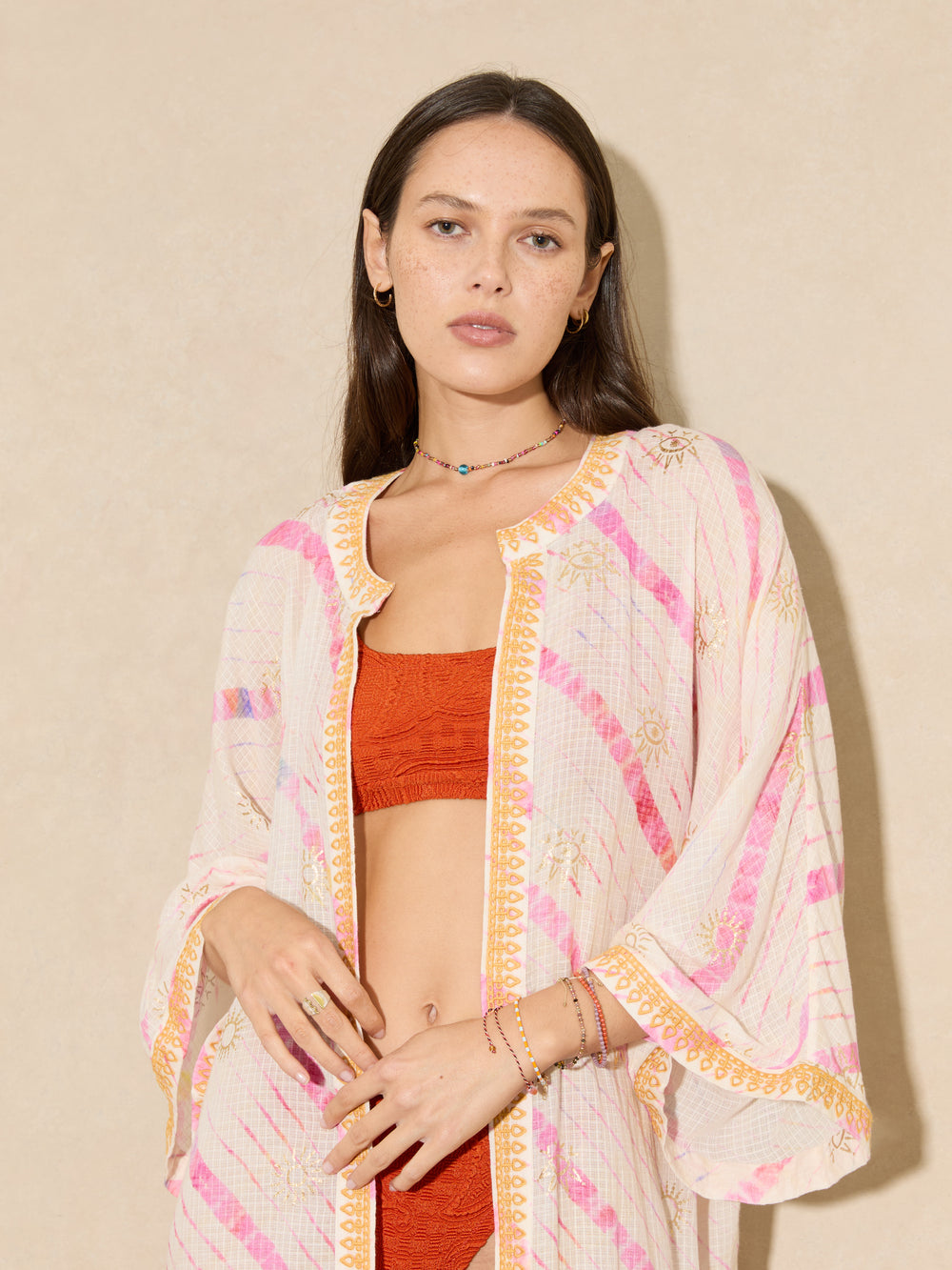 Aurora Sheer Robe | Boteh