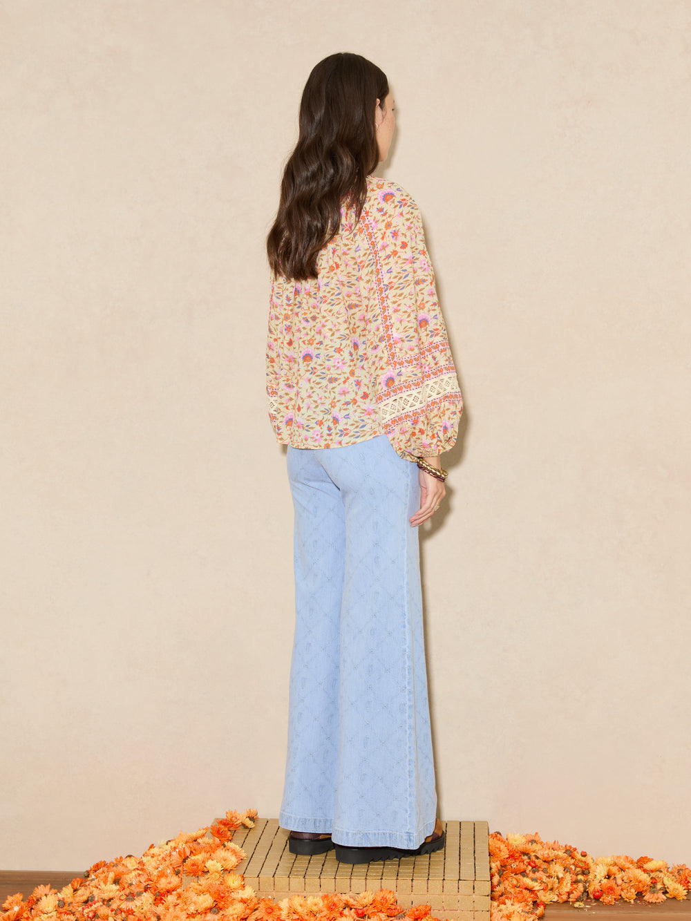 Dylan Embroidered Flare | Boteh