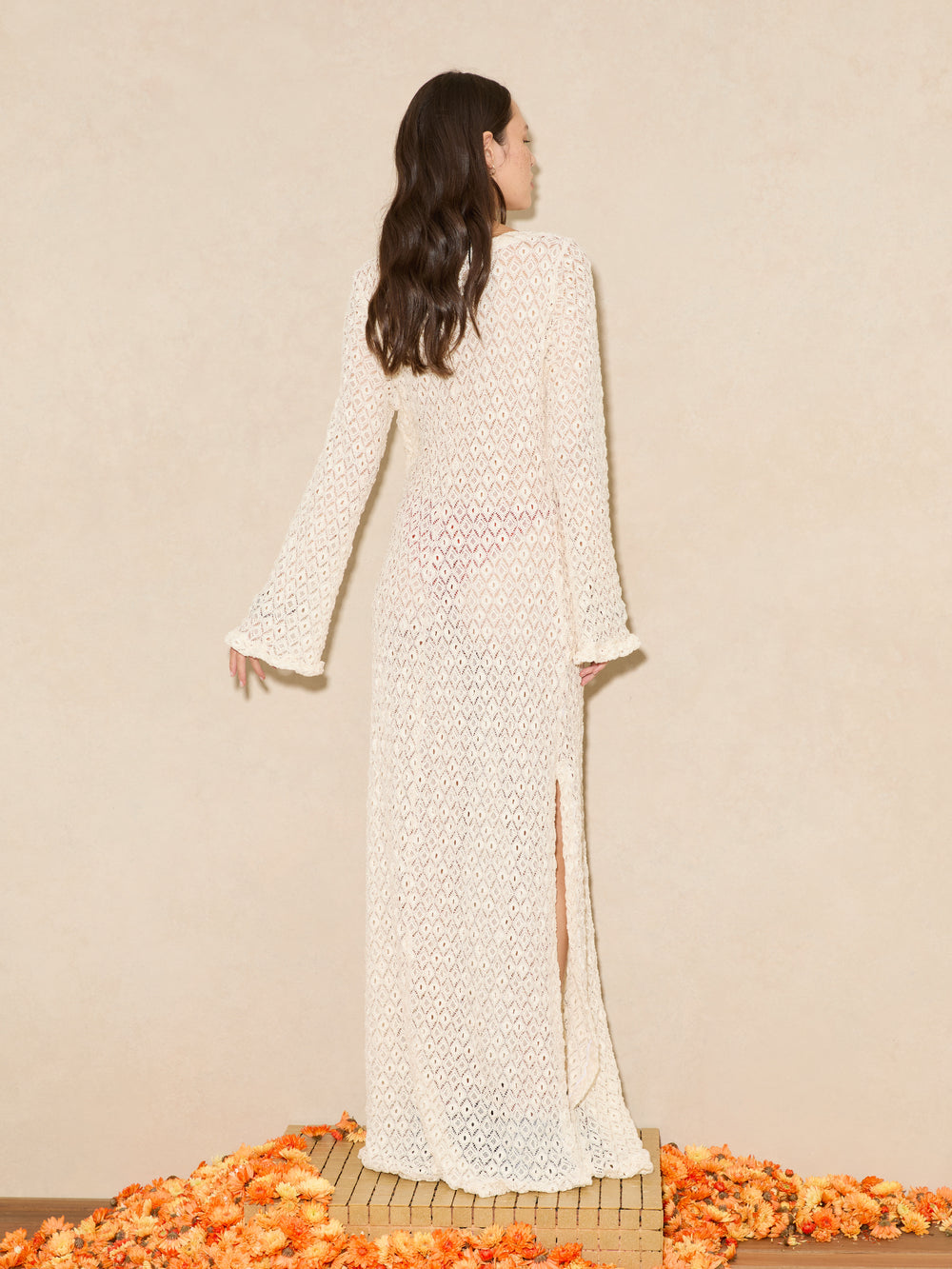 Chablis Cloque Lace Dress | Boteh