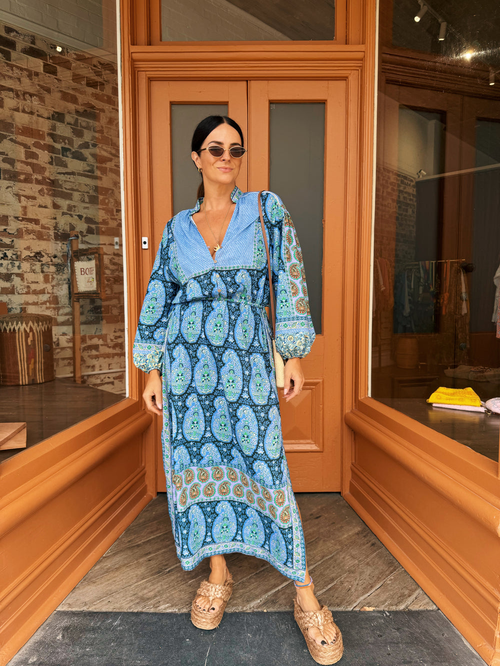 Onda Maxi Smock Dress | Boteh