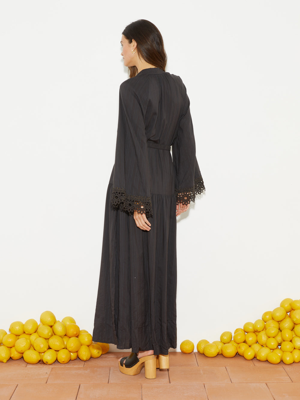 Starry Nights Wide Sleeve Maxi Dress | Boteh