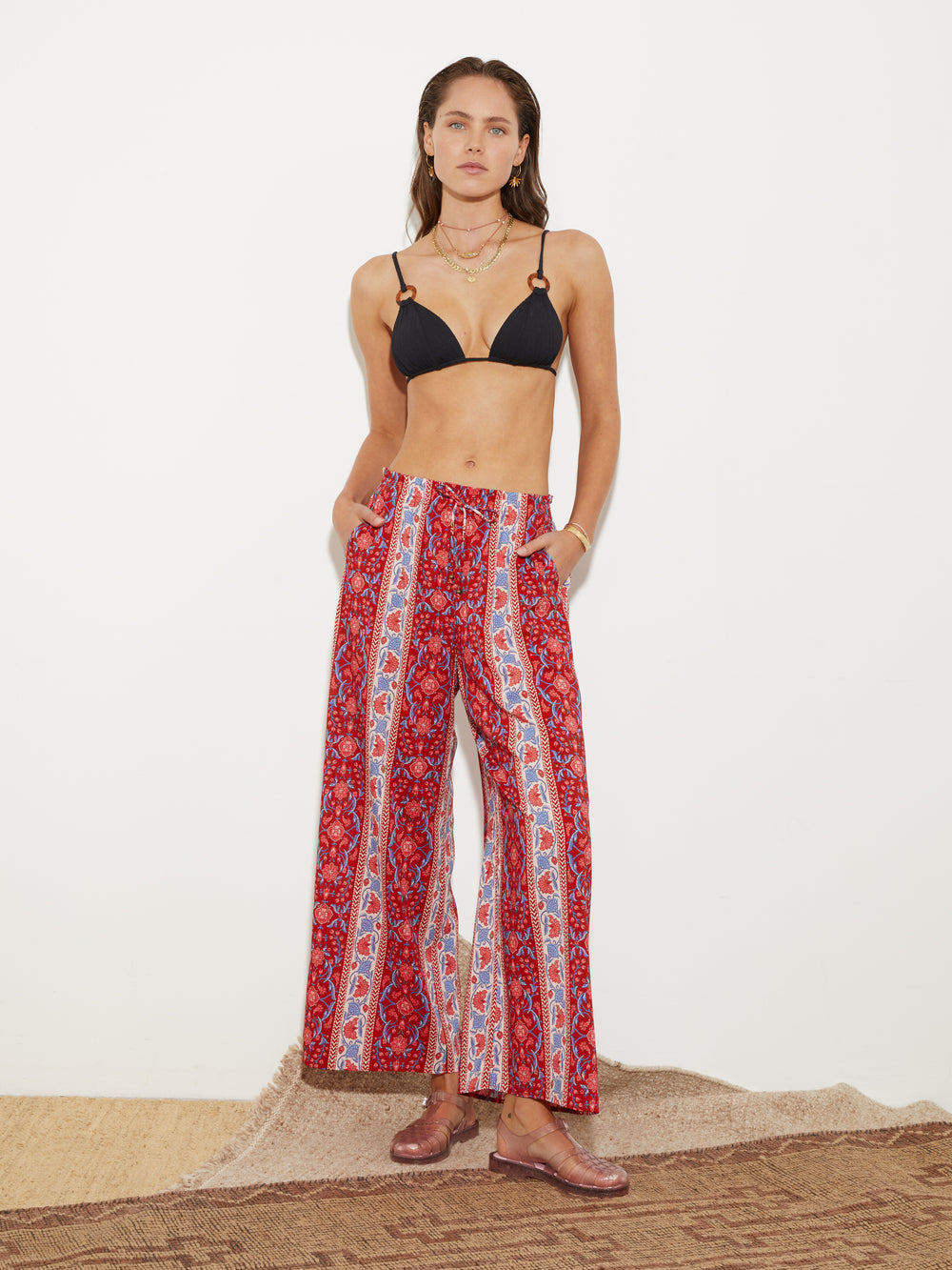 Marguerite Wide Leg Pant | Boteh