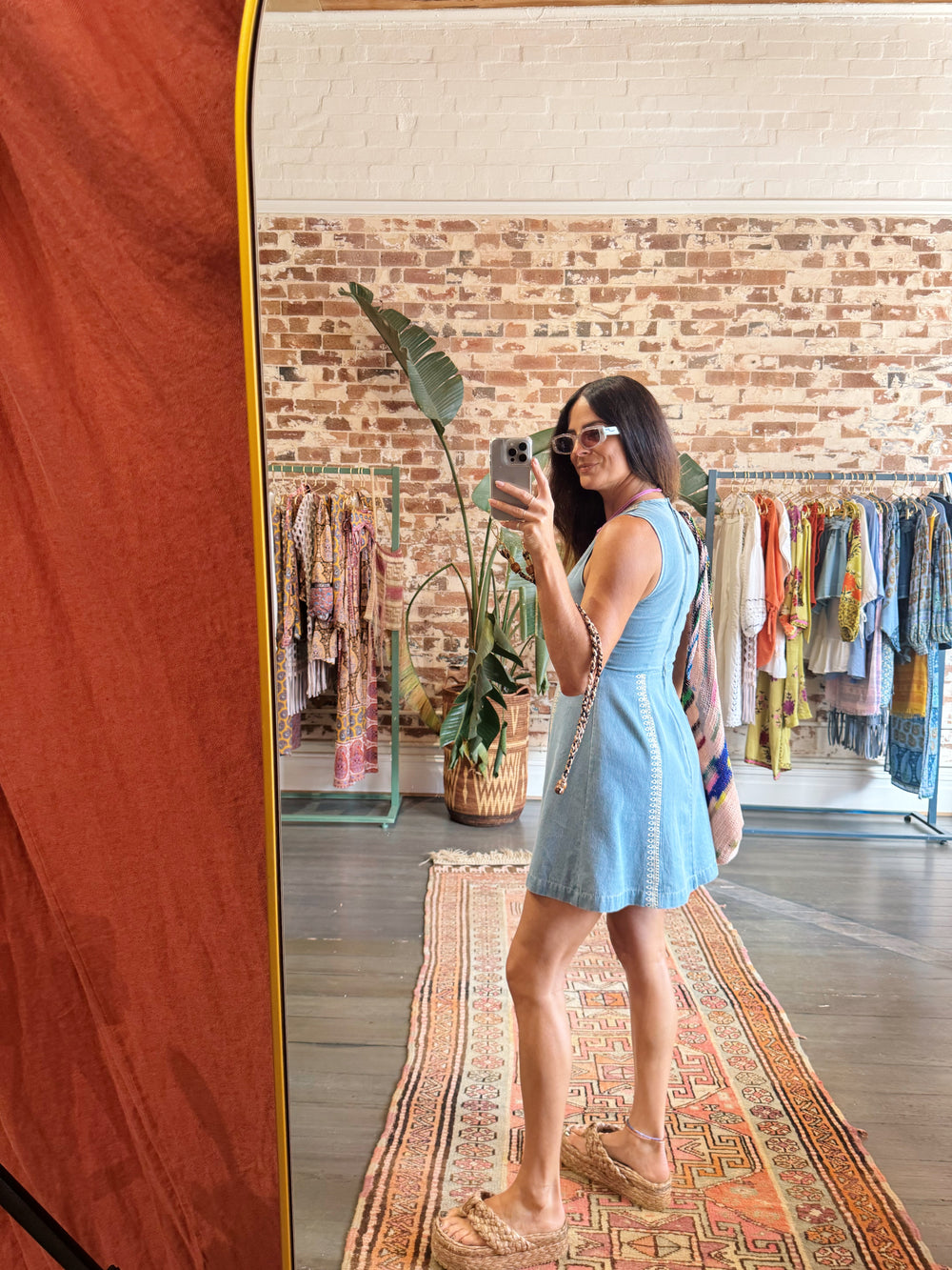 Septime Shift Mini Dress | Boteh