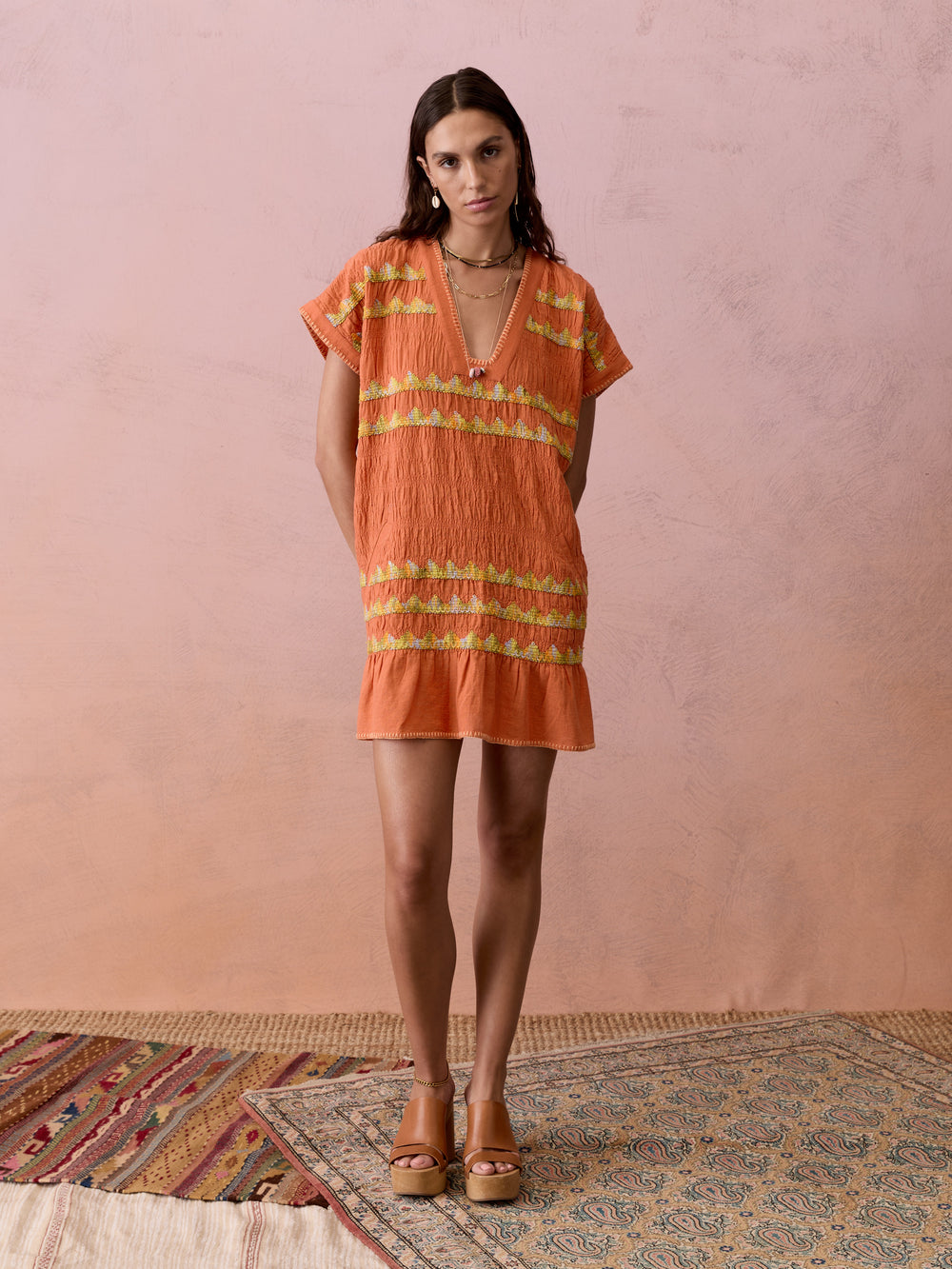 Hera Tunic Terracotta | Boteh