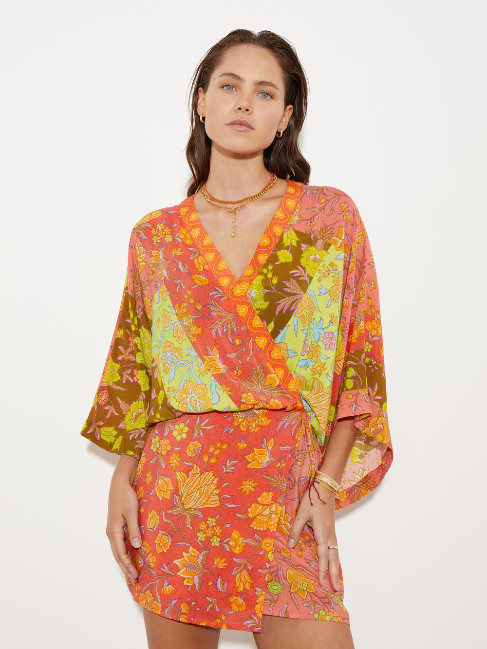 Alvita Silk Robe Dress | Boteh