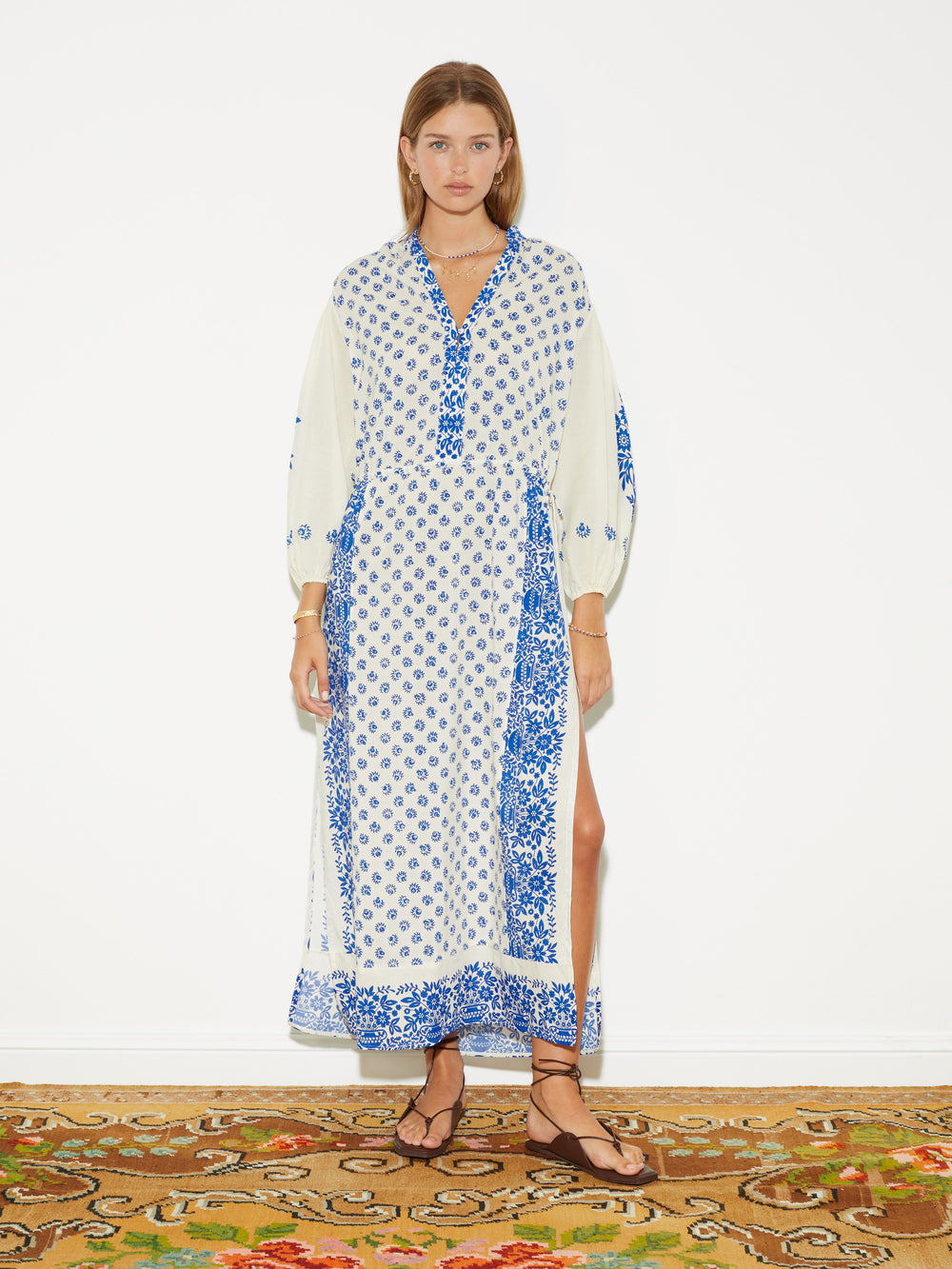 Petale Maxi Smock Dress