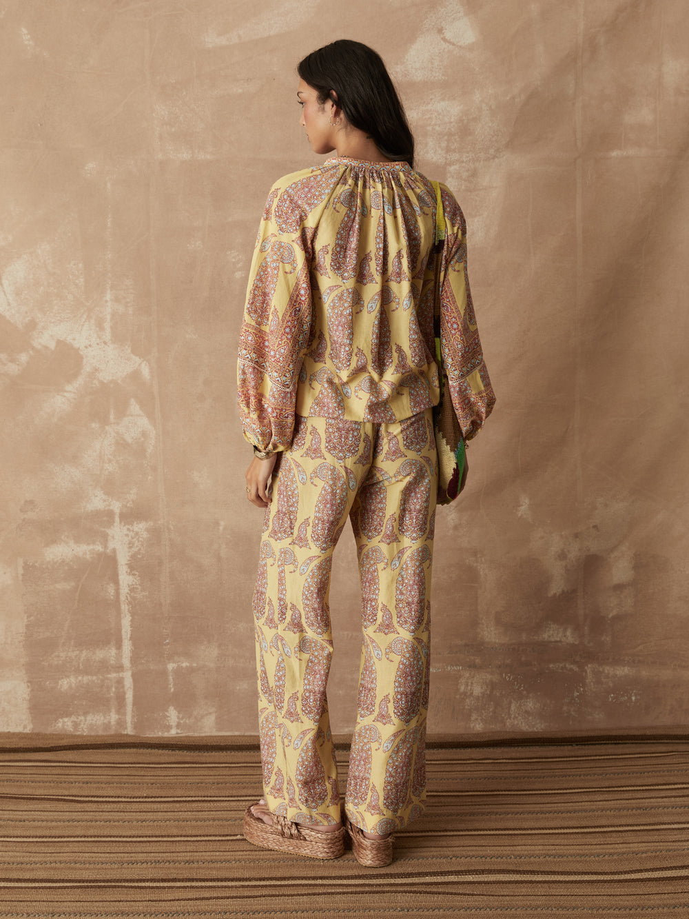 calico tailored pant | Boteh
