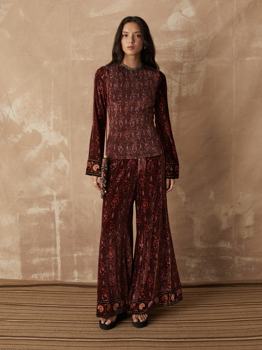 Rivoli Wide Leg Pant | Boteh