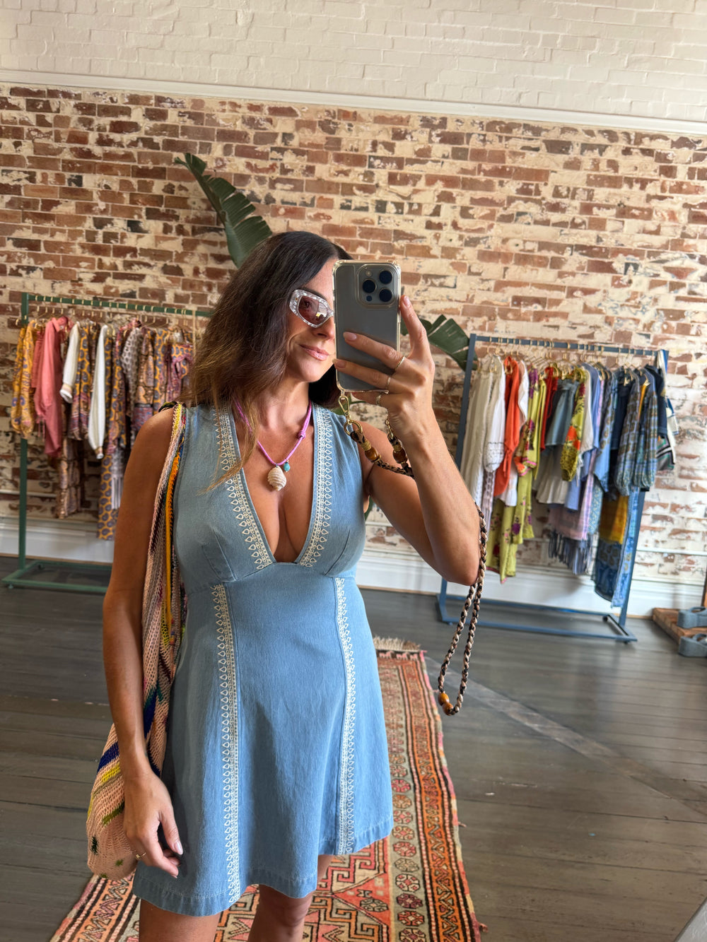 Septime Shift Mini Dress | Boteh
