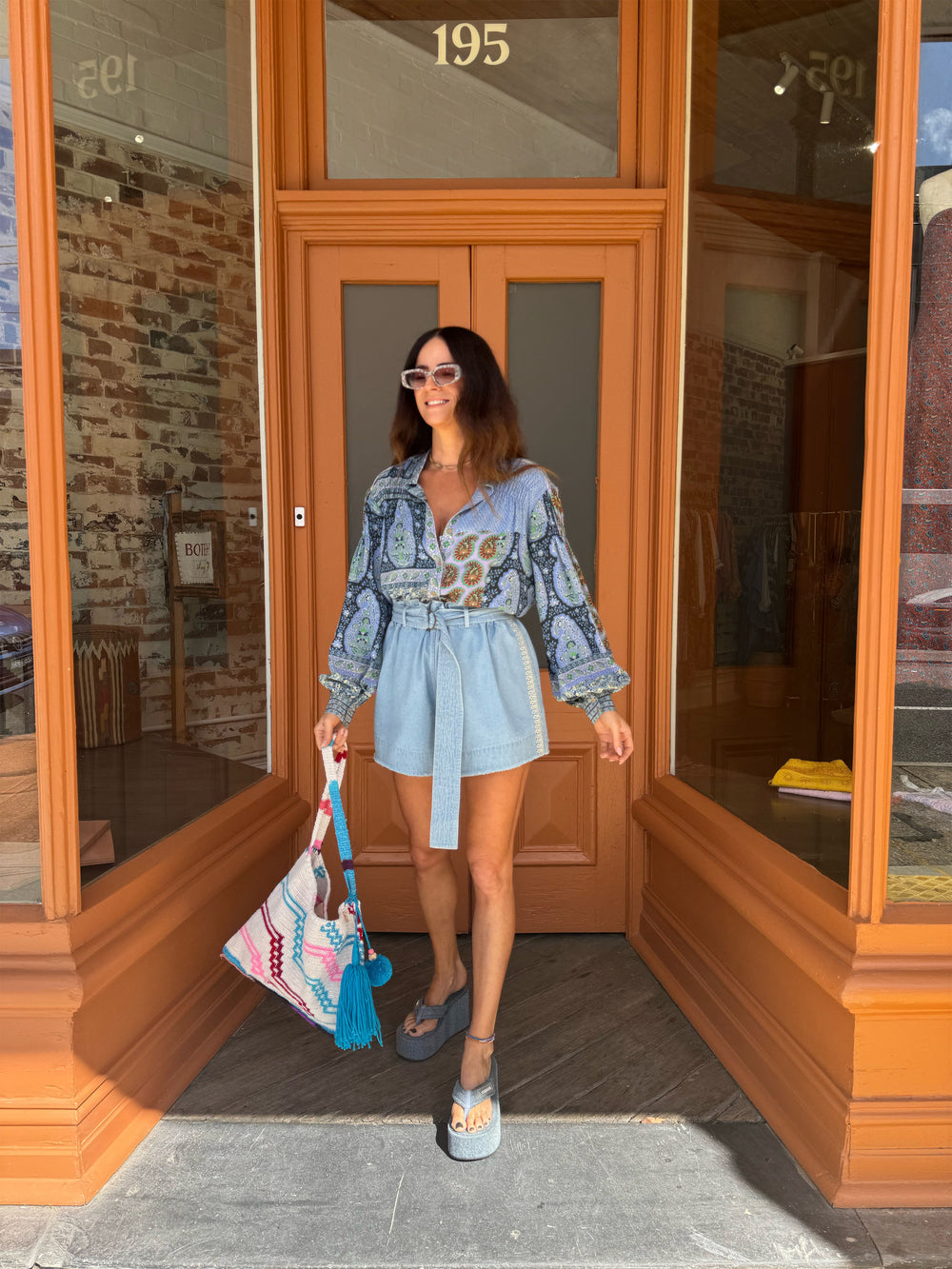 septime short w belt | Boteh