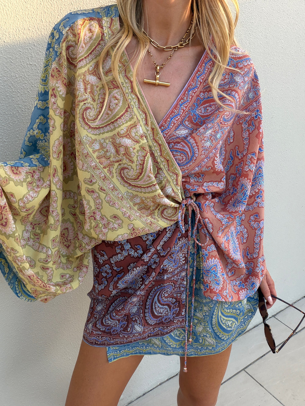 caravane silk robe dress | Boteh