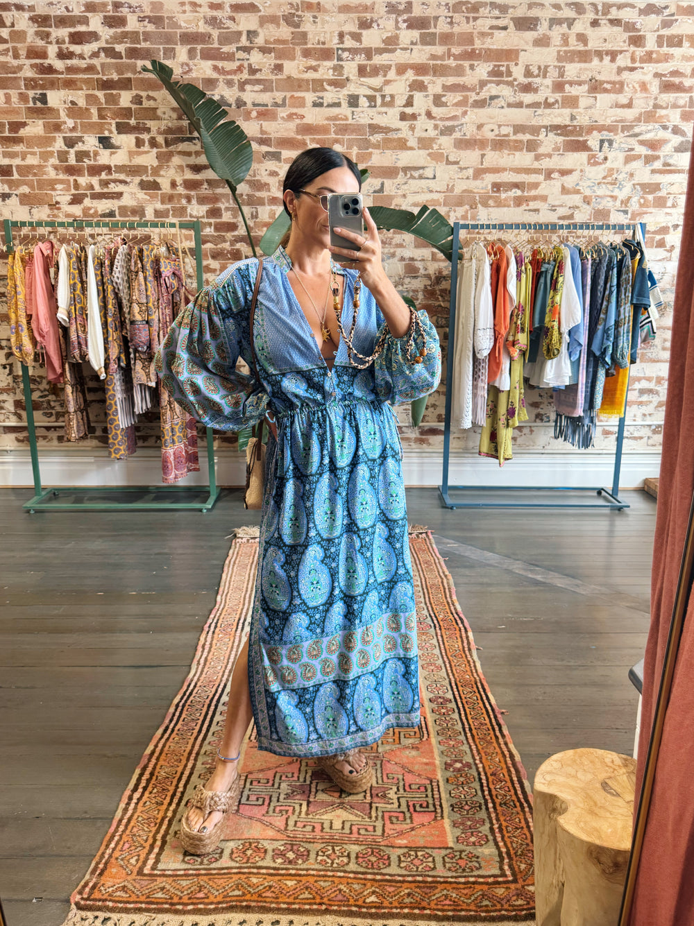 Onda Maxi Smock Dress | Boteh