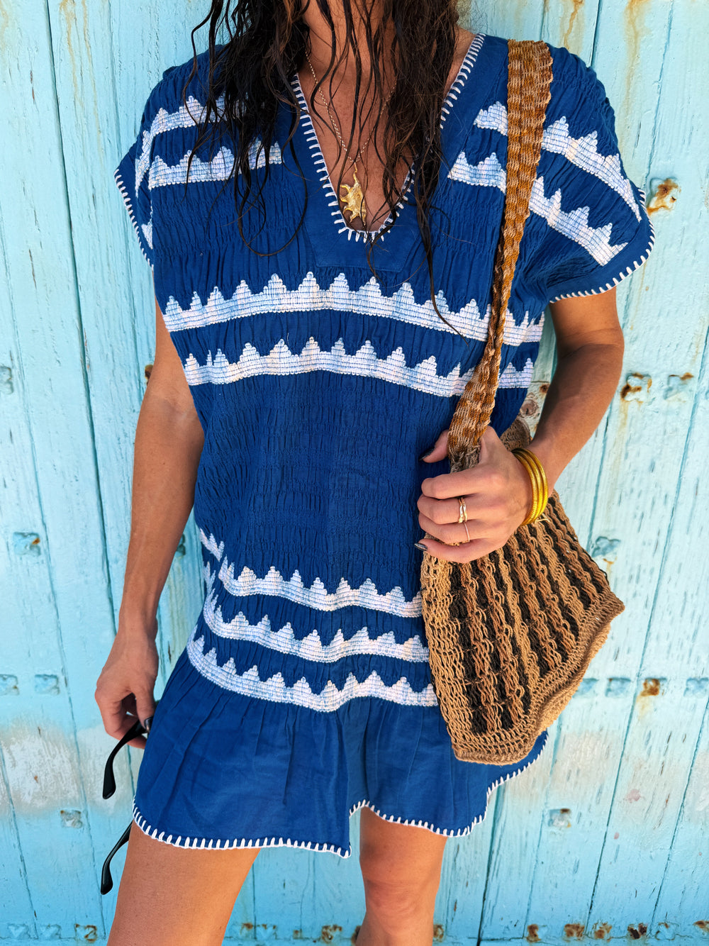 Hera Tunic Zaffre Blue | Boteh