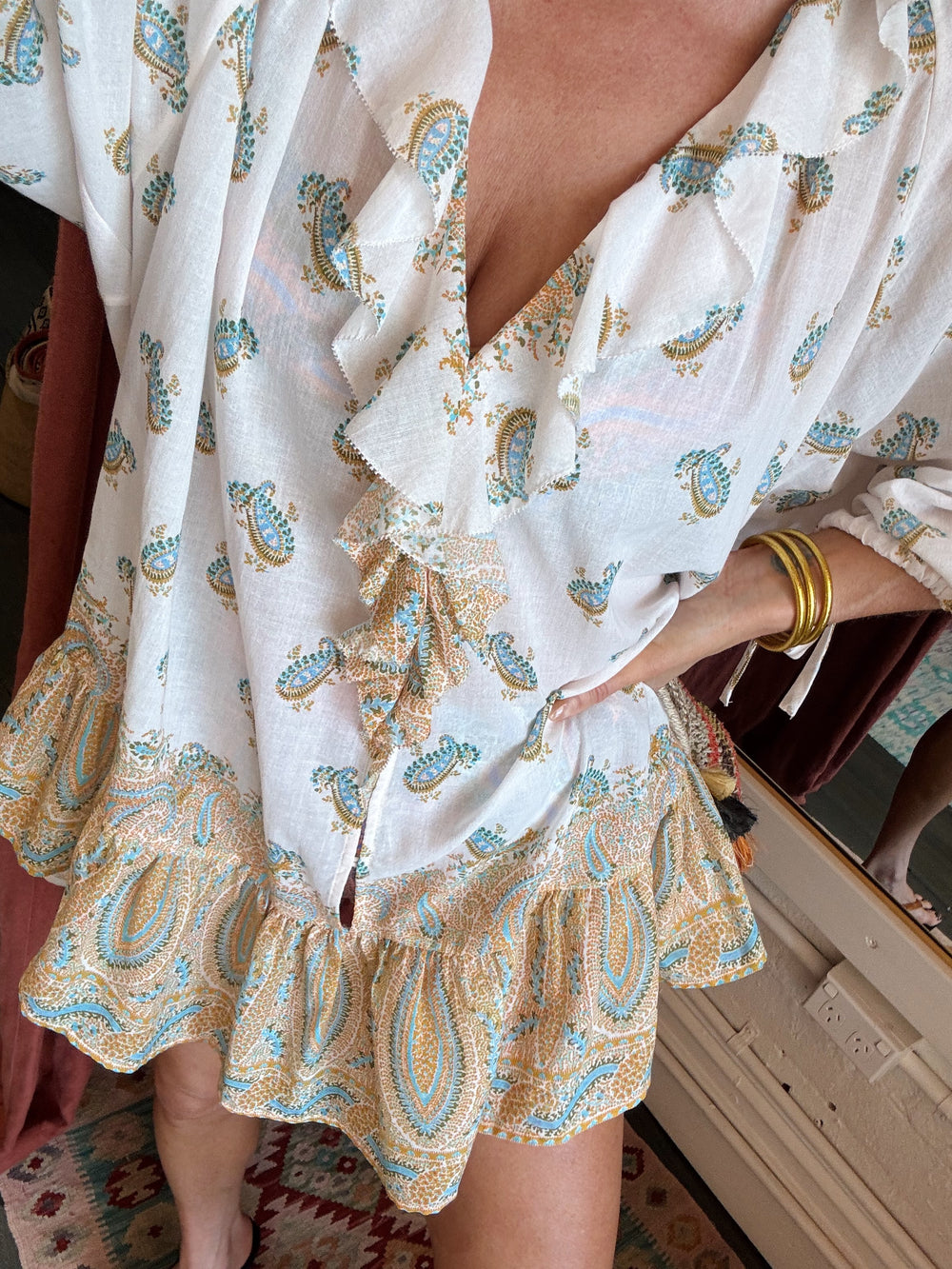 Jardin Frill La Ponche Dress | Boteh