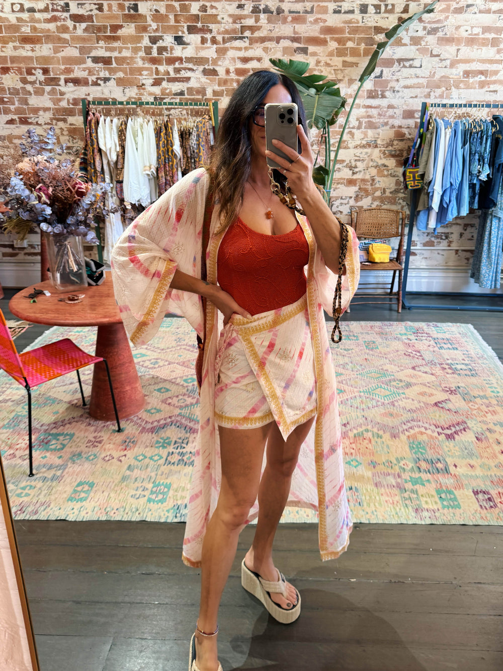 Aurora Wrap Mini Skirt | Boteh
