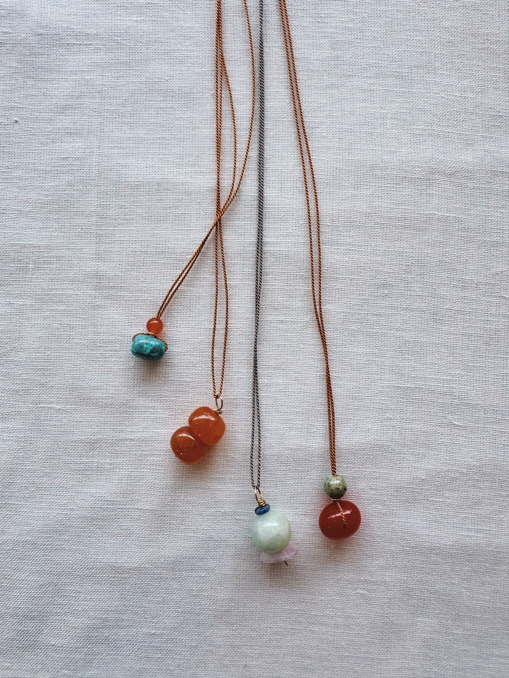 athena & co st. tropez necklace carnelian | Boteh